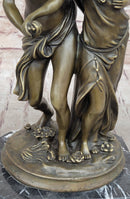 Art Nouveau Couple Romance Bronze Sculpture by Milo
