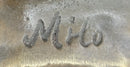 Young Girl Sitting on Tree Near Pond - Bronze Art by Milo