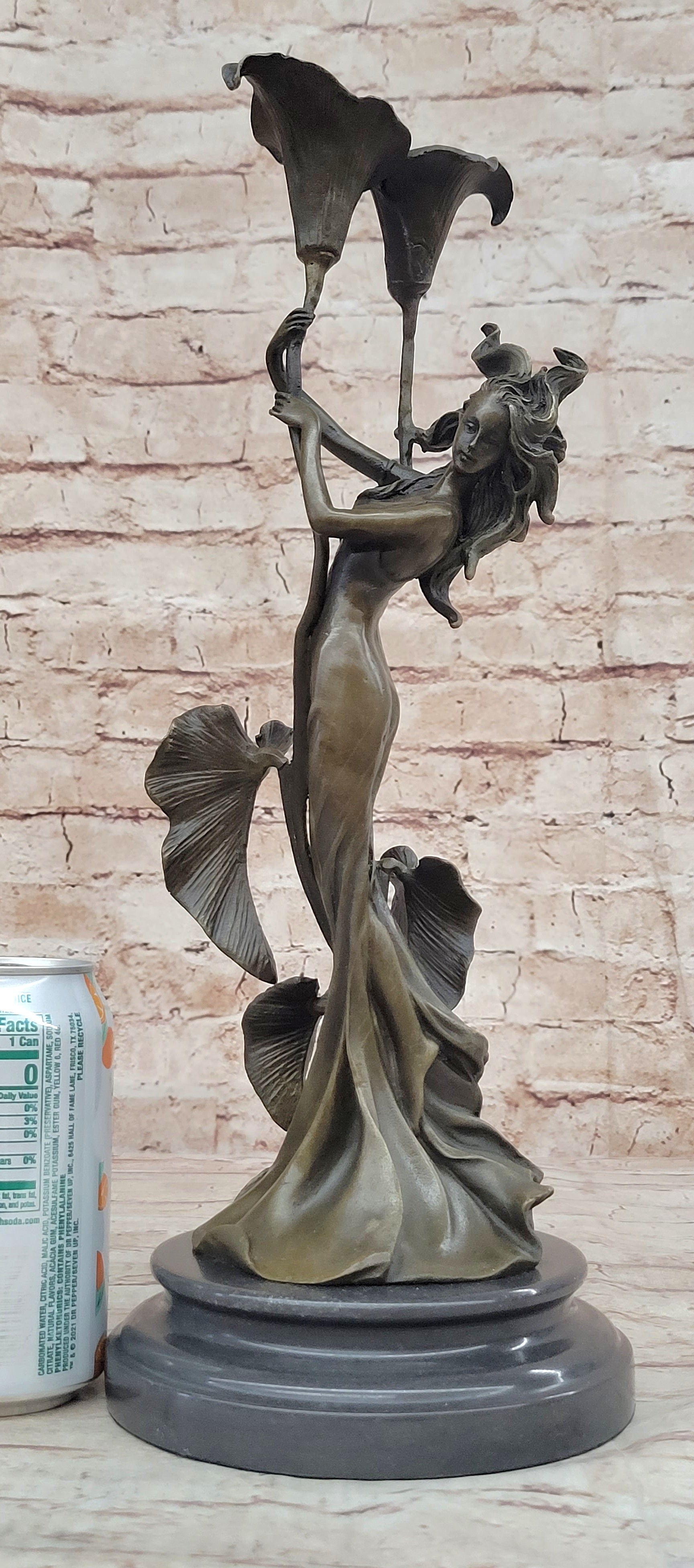 Art Deco Goddess of Beauty Bronze Sculpture Hot Cast SALE