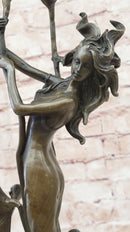 Art Deco Goddess of Beauty Bronze Sculpture Hot Cast SALE