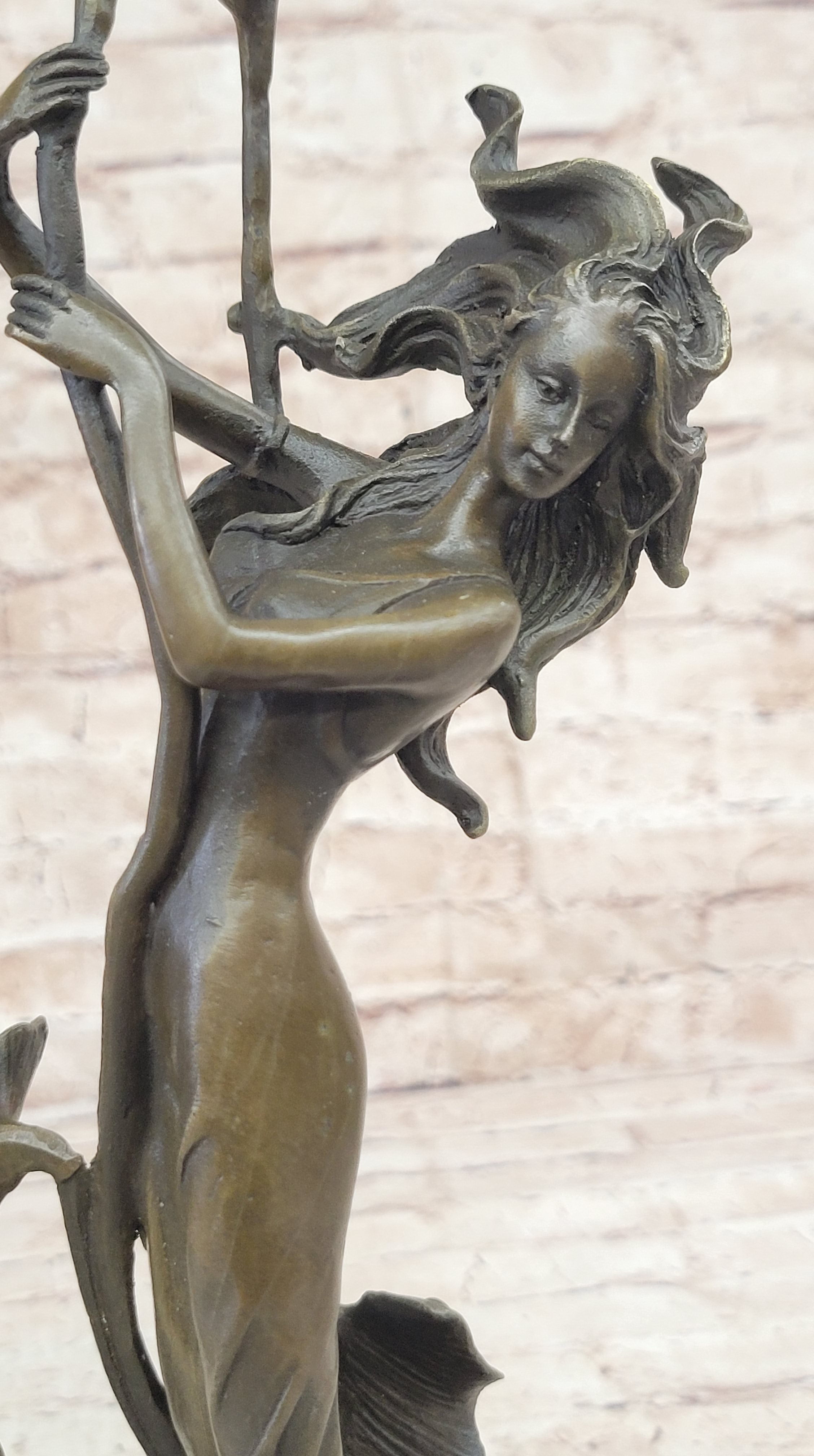 Art Deco Goddess of Beauty Bronze Sculpture Hot Cast SALE