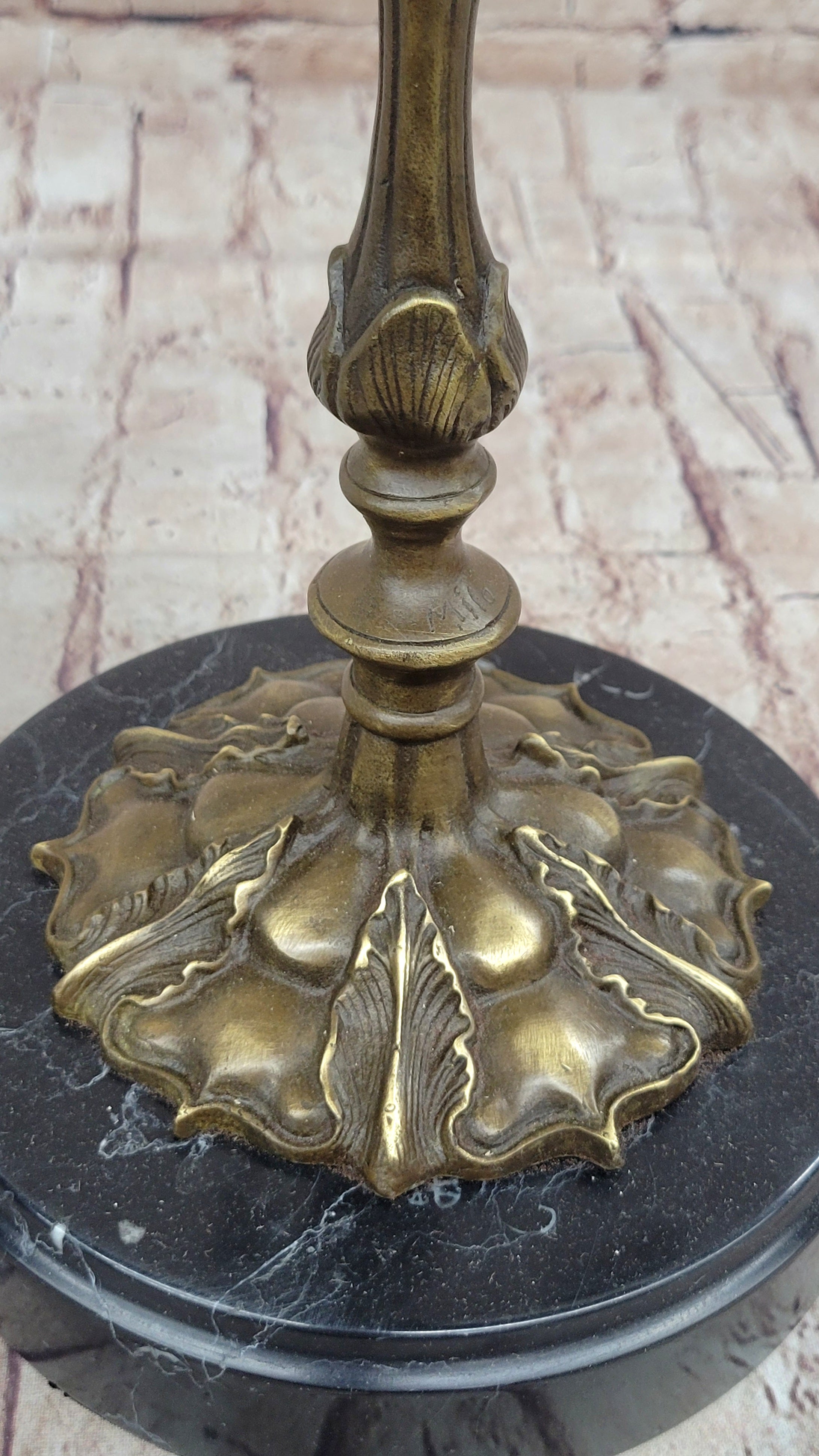 Hot Cast Bronze Victorian Candelabra Candle Holder by Milo
