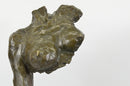 Abstract Nude Female Form: Contemporary Bronze Sculpture of Strength and Grace