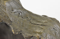 Abstract Nude Female Form: Contemporary Bronze Sculpture of Strength and Grace