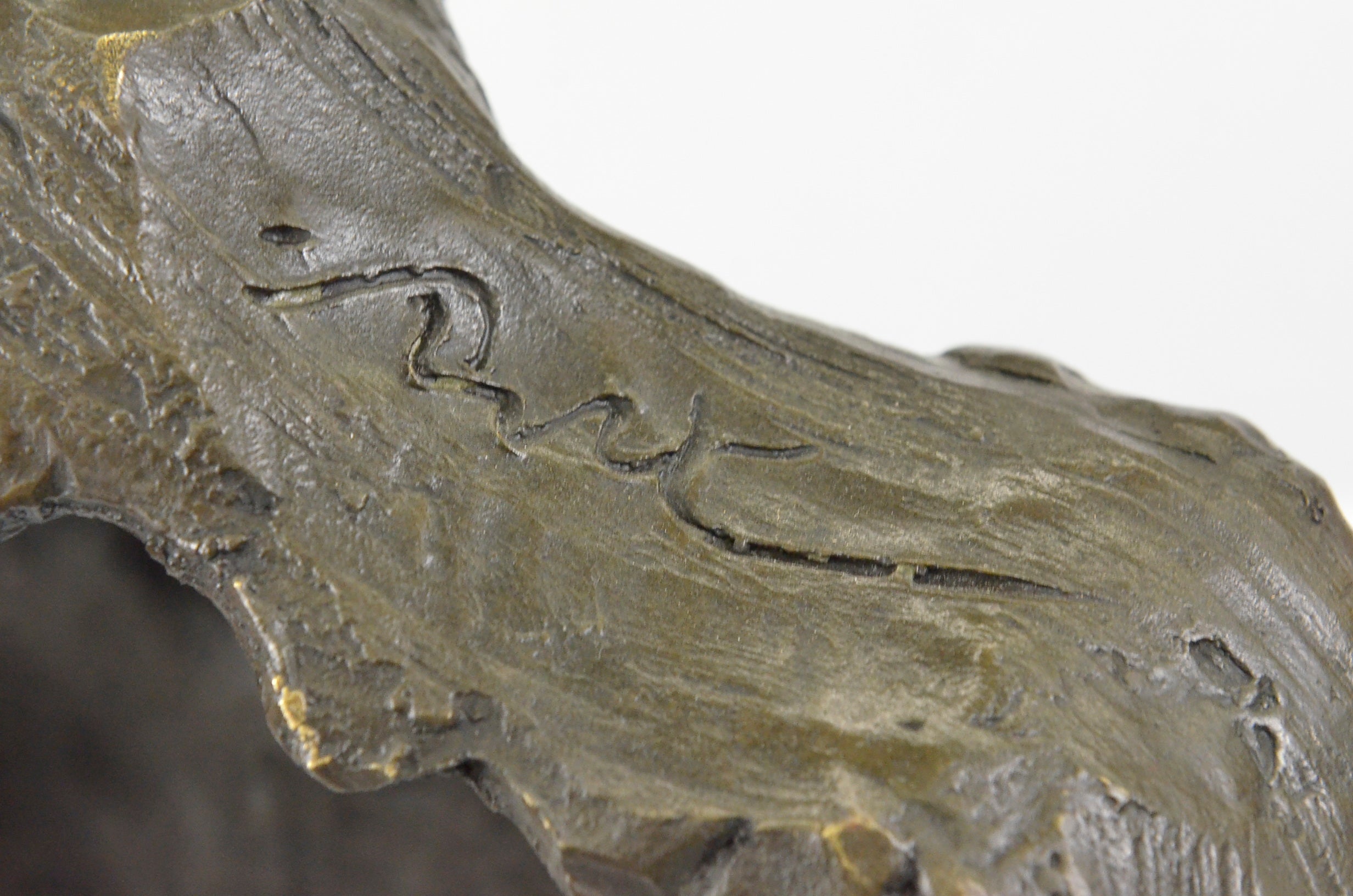 Abstract Nude Female Form: Contemporary Bronze Sculpture of Strength and Grace
