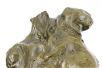Abstract Nude Female Form: Contemporary Bronze Sculpture of Strength and Grace