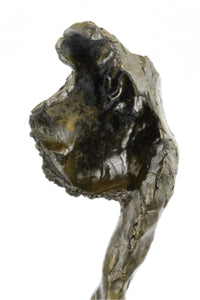 Abstract Nude Female Form: Contemporary Bronze Sculpture of Strength and Grace
