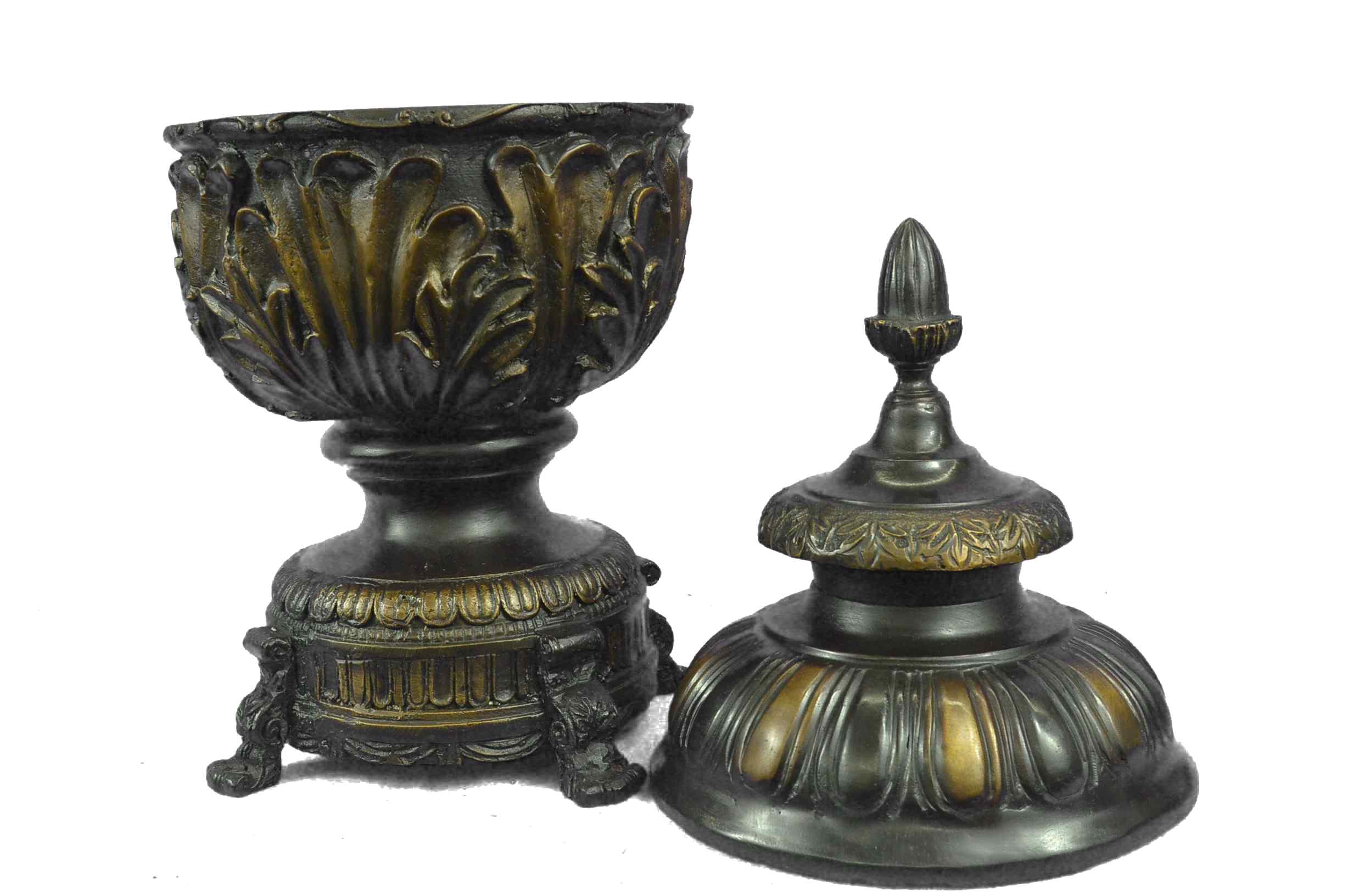 Limited Edition 5/100 by Thomas Bronze Urn Art Nouveau Deco