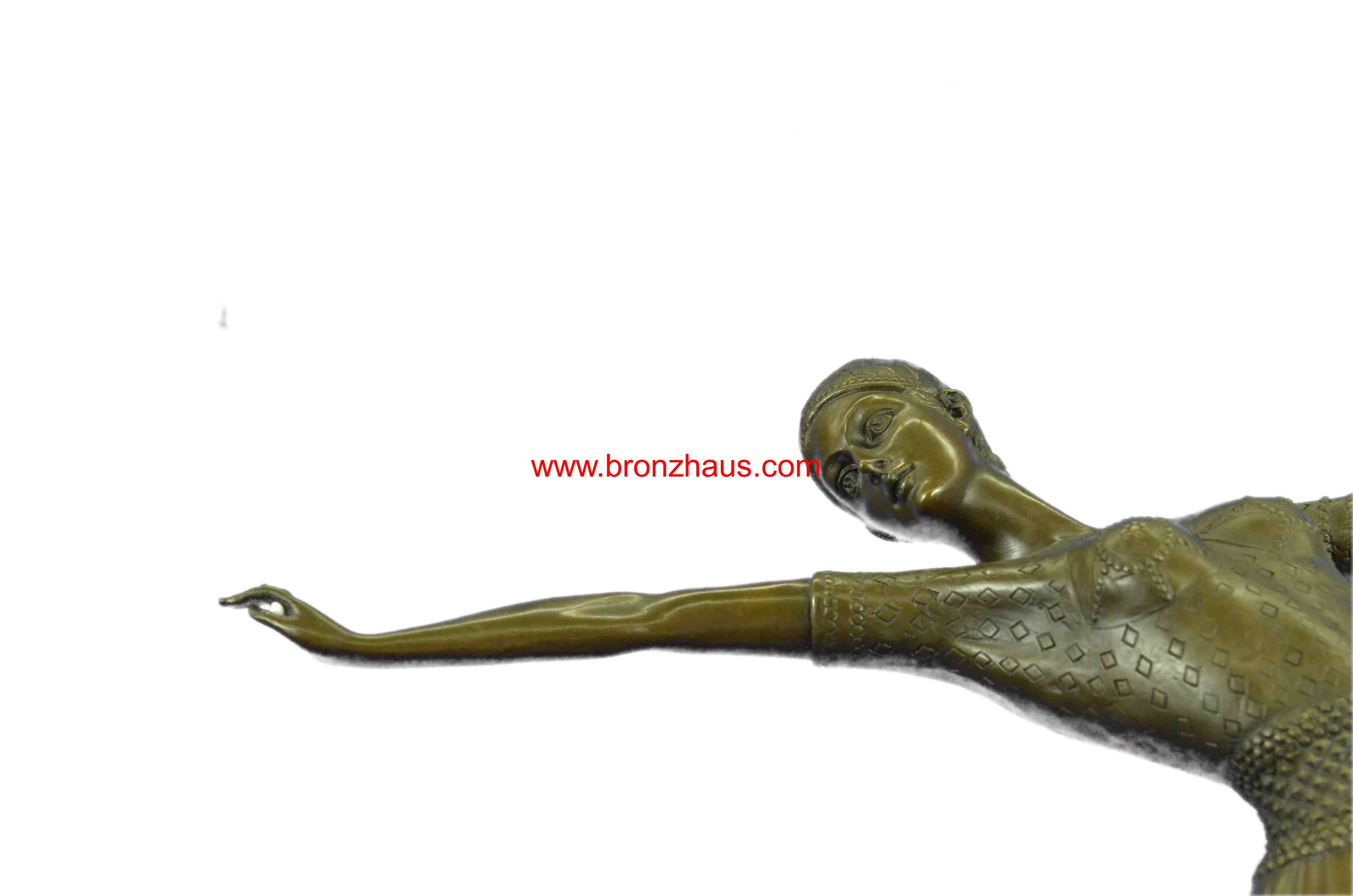 SIGNED BRONZE ART NOUVEAU DECO CHIPARUS STATUE FIGURINE SCULPTURE ART FIGURE