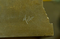 Hot Cast Bookends Signed Original Masterpiece