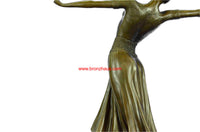 SIGNED BRONZE ART NOUVEAU DECO CHIPARUS STATUE FIGURINE SCULPTURE ART FIGURE