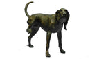 Life Size Bloodhound Dog Bronze Sculpture