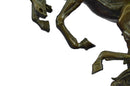 Art Deco Hot Cast Arabian Racing Horse Bronze Sculpture