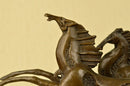 Signed Original Milo Dual Horses Modern Art Abstract Sculpture