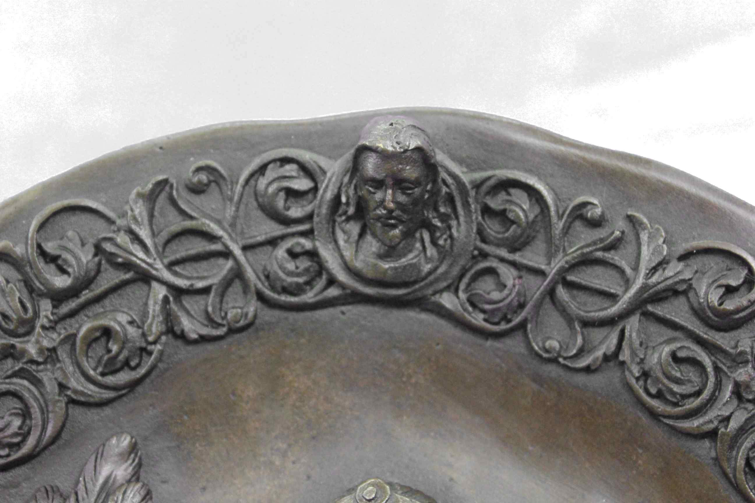 Signed Guardian Angel by Valli Bronze Wall Mount