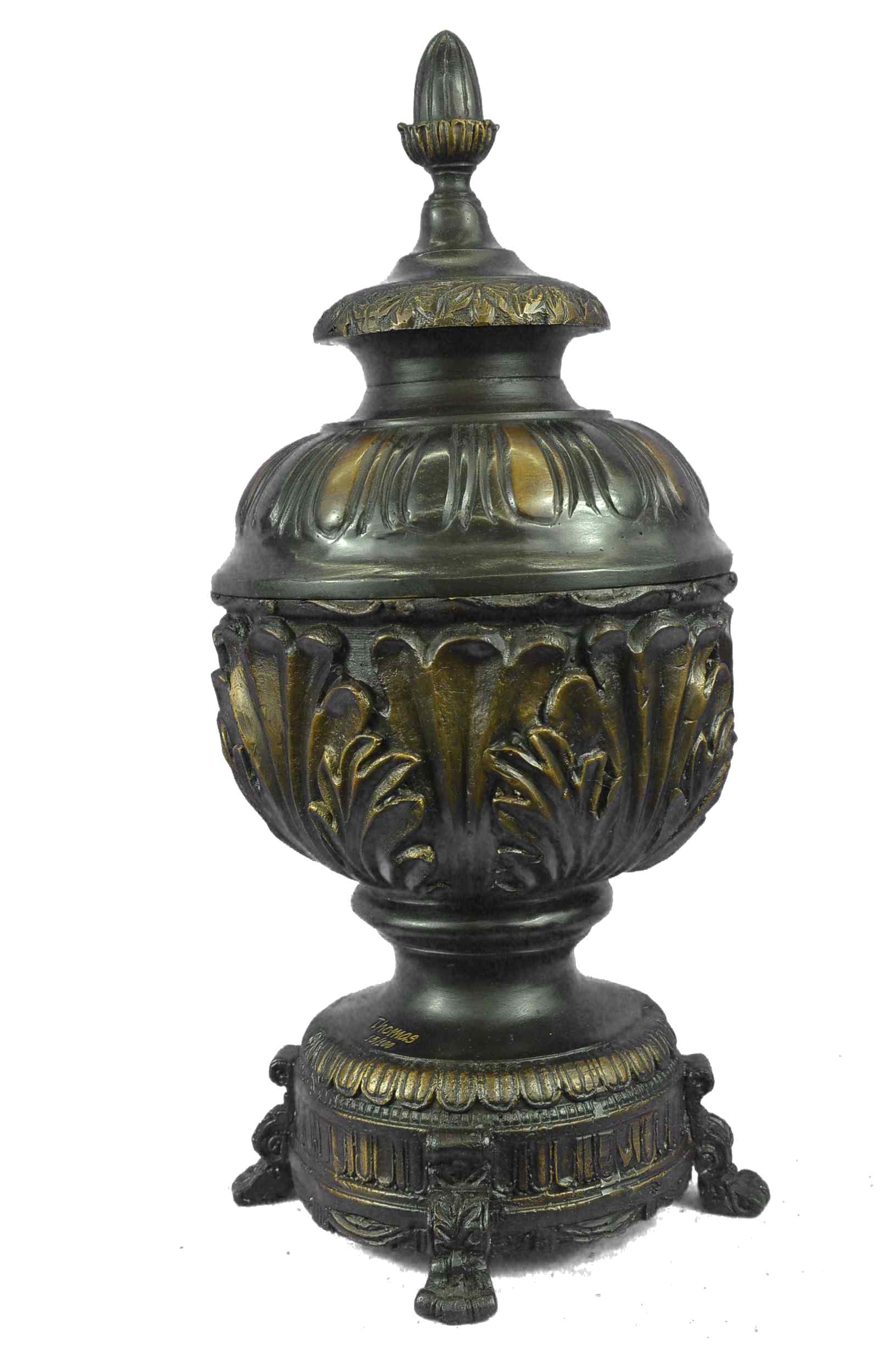 Limited Edition 5/100 by Thomas Bronze Urn Art Nouveau Deco