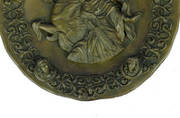 Bronze Athena Art - Goddess of Wisdom and War on Horse