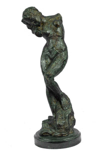 Abstract Modern Art Nude Female Torso by Famous French Artist Rodin