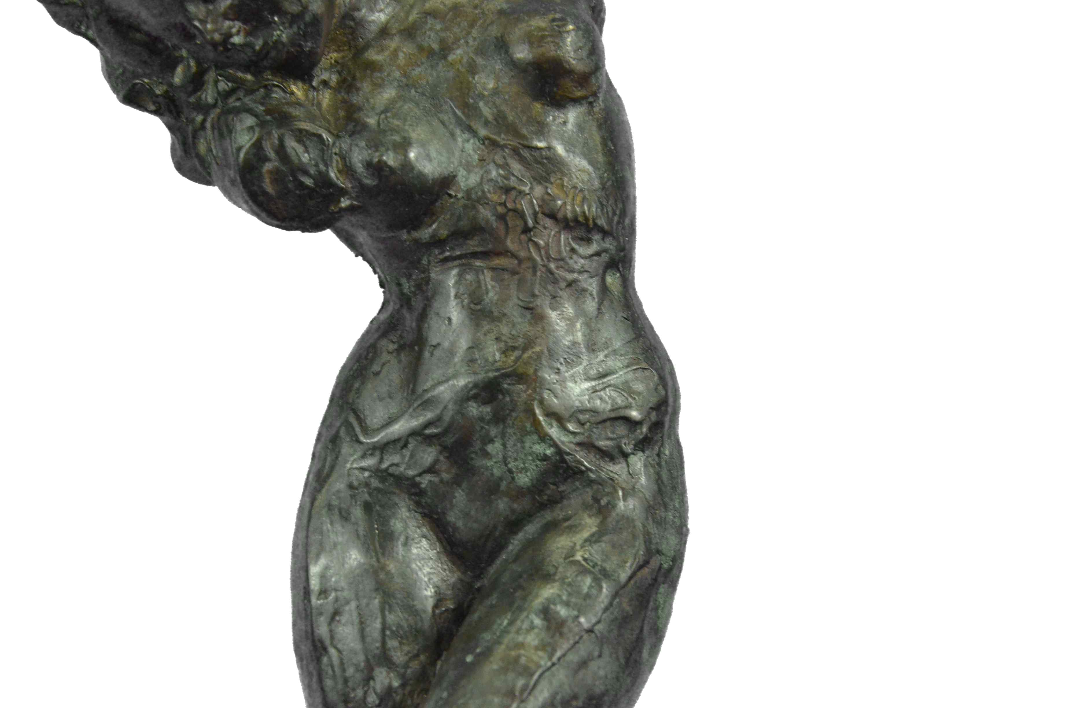 Abstract Modern Art Nude Female Torso by Famous French Artist Rodin