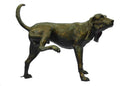 Life Size Bloodhound Dog Bronze Sculpture