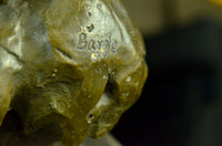 Polar Bear Bronze Sculpture Marble Lost Wax Method