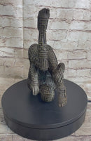 Abstract Modern Art Yoga Bronze Sculpture by Dali