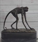 Abstract Modern Art Ape Monkey Bronze Sculpture Marble Sale
