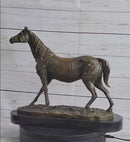 Abstract Modern Art Stallion Racing Horse Trophy Bronze by Mene
