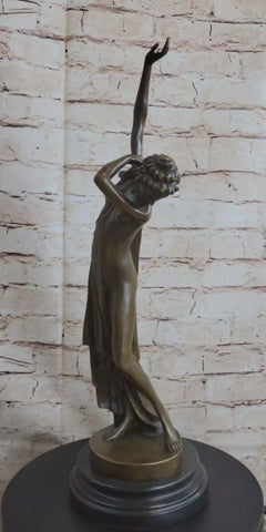 100% Solid Nude Roman Dancer Entertainer Sculpture
