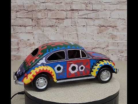 1934 Colorful VW Beetle 1:12 Scale Model Automobile