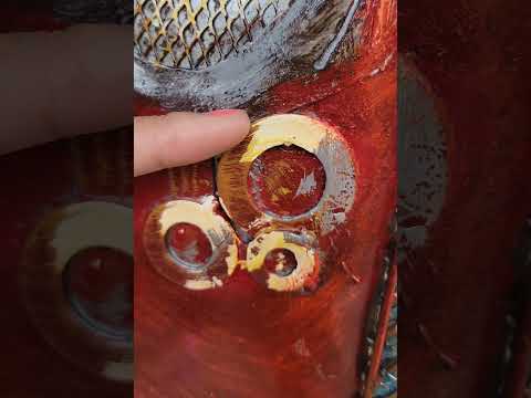 32x40 Red Rolls Royce Convertible Oil 3D Painting