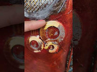 32x40 Red Rolls Royce Convertible Oil 3D Painting