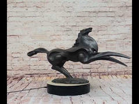 Abstract Bronze Stallion – Modern Equine Sculpture