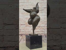 Abstract Female Form Curvaceous Fertility Dancer by Milo
