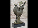 Abstract Modern Art Bucking Chinese Tang Horse Bronze by Milo