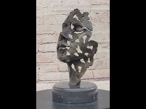 Abstract Female Face Portrait Bust Mask Surrealism Dali Tribute
