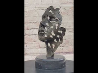 Abstract Female Face Portrait Bust Mask Surrealism Dali Tribute