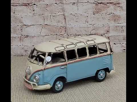 1957 Light Blue Kombi Volkswagen VW Min Bus Passenger Van